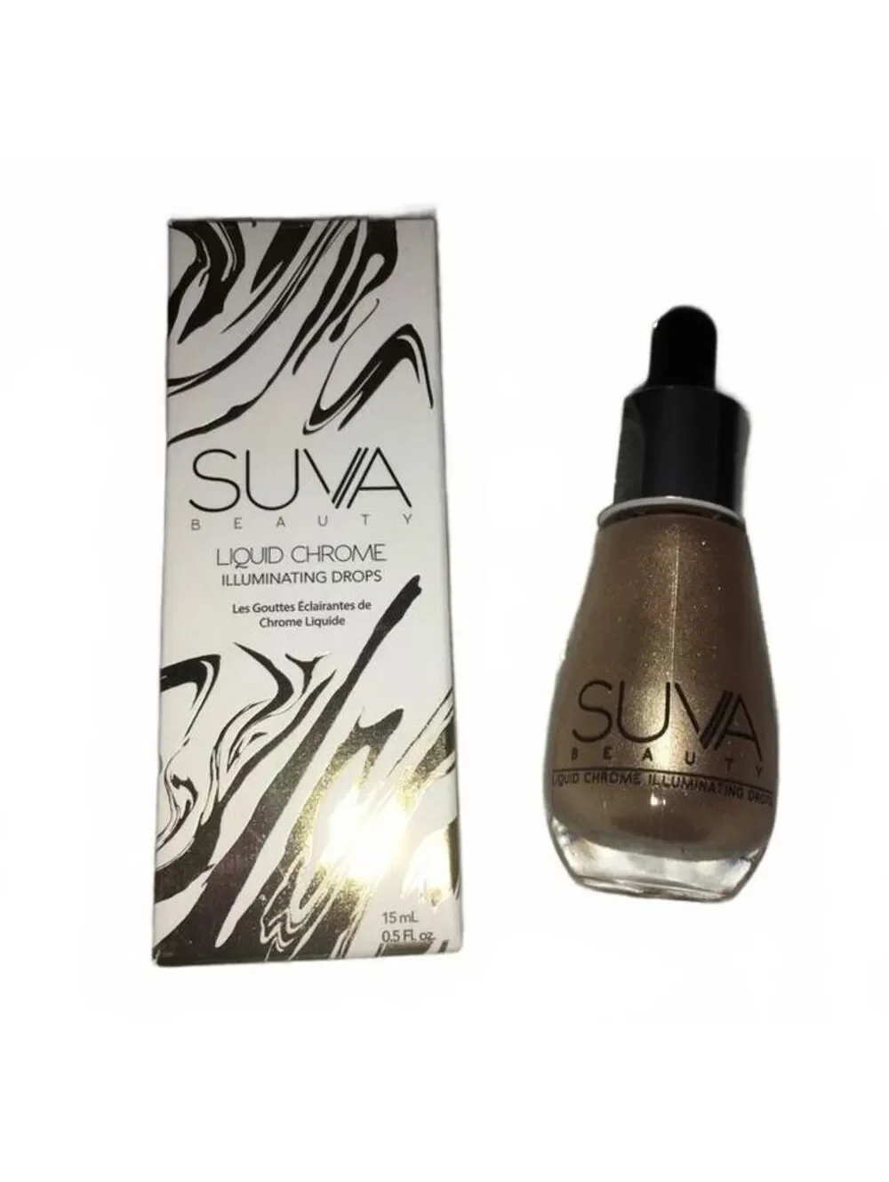 SUVA liquid chrome drops in Trust Fund - GOLDEN SHADE Made in Italy